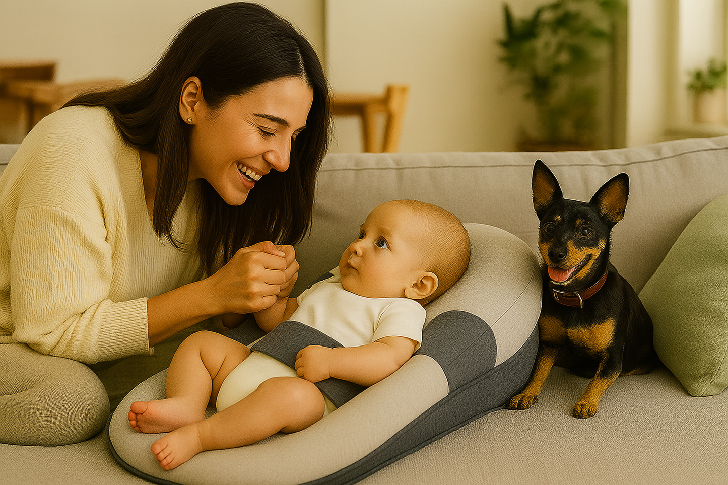 SIBOO - Il cuscino inclinato che aiuta la digestione del tuo neonato