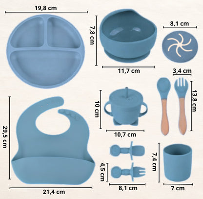 SVEZZY - i 10 essenziali in silicone per i primi bocconi