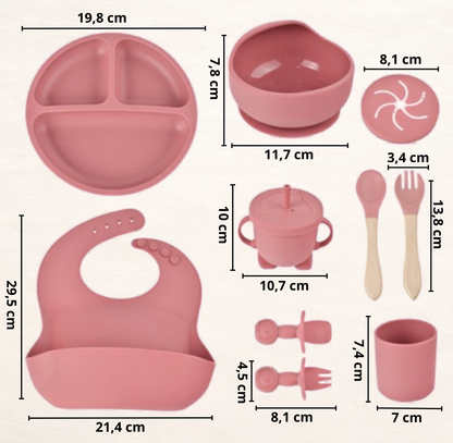 SVEZZY - i 10 essenziali in silicone per i primi bocconi